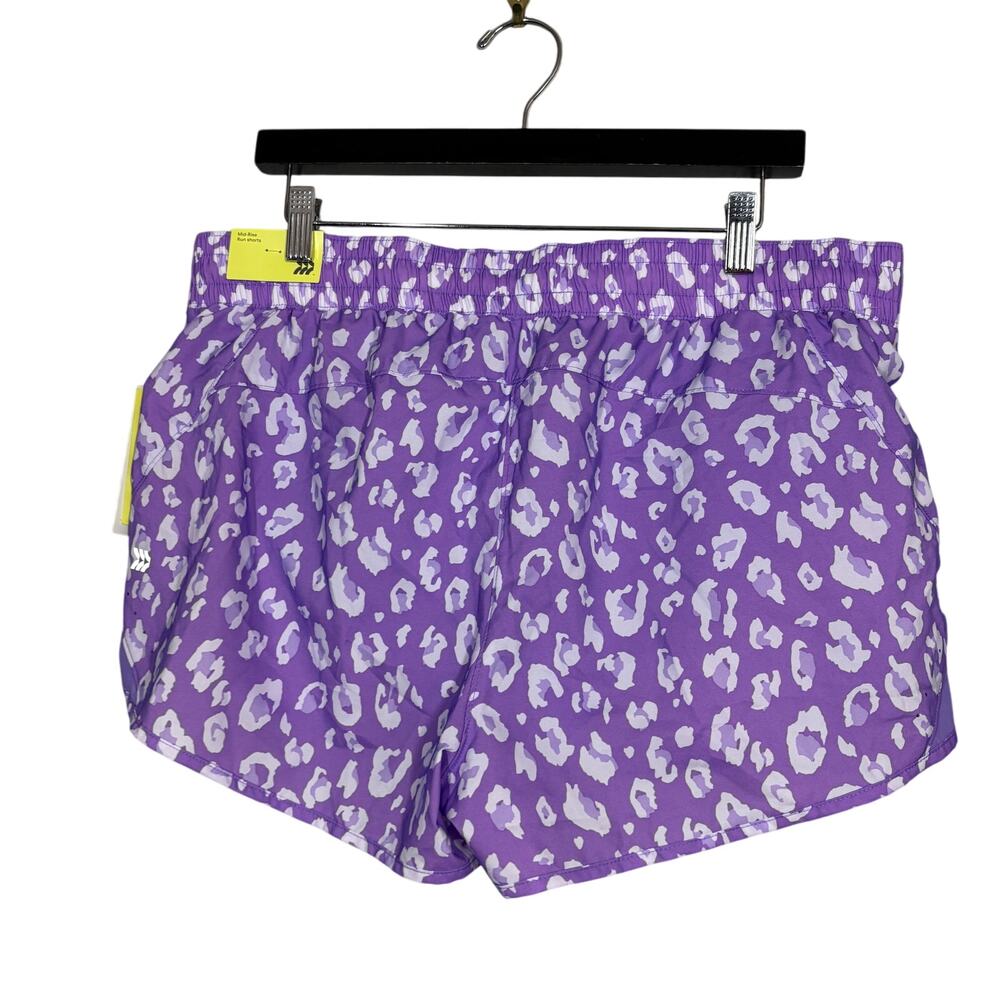 NEW! In Motion Sport Shorts Casual Running Purple Athletic -L